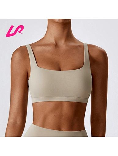 Elevate your workout style with our open back sports bra. Designed for breathability and comfort, this bra allows for maximum movement and flexibility. With a trendy and functional open back design, this bra is perfect for any workout outfit. Shop now and